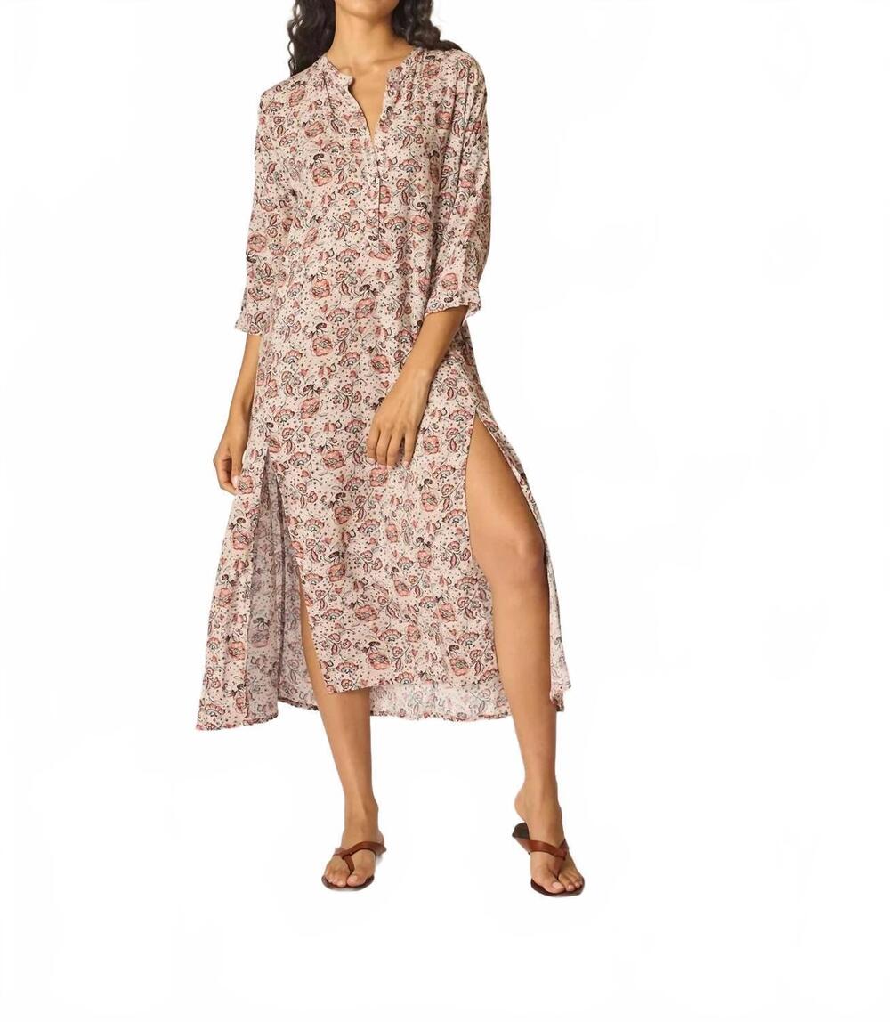 NEW NATALIE MARTIN isobel maxi dress in heirloom rose